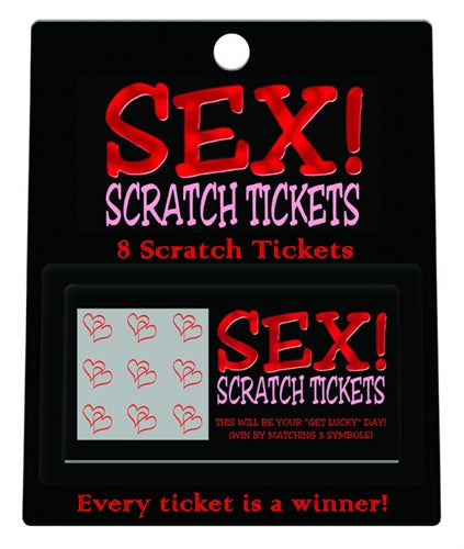 Sex! Scratch Tickets - Edy's Treasures