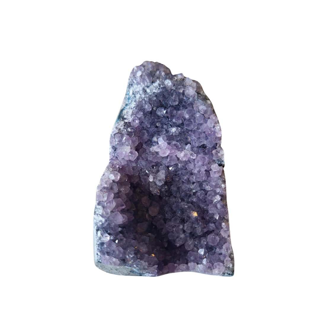 Amethyst Beautifully Cut Base Druzy Crystals