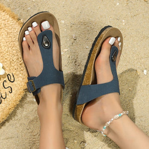 Toe Post Flat Sandals