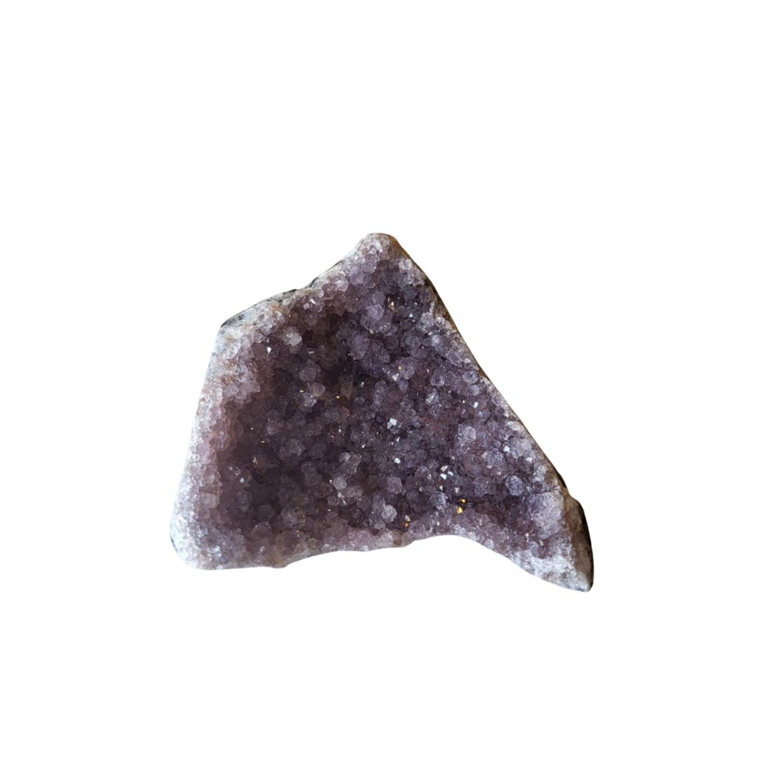 Amethyst Beautifully Cut Base Druzy Crystals