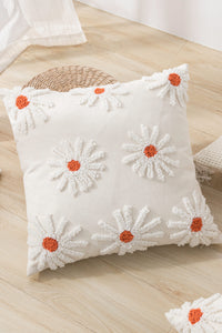 Textured Decorative Throw Pillow Case