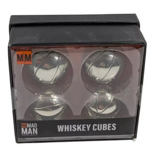 Mad Man Whiskey Cubes Set of 4 BasketBall