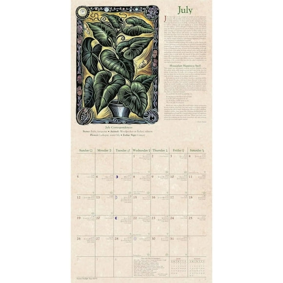Witches Wall Calendar 2026
