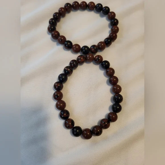 1 MAHOGANY OBSIDIAN Crystal Bracelet