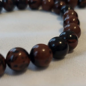 1 MAHOGANY OBSIDIAN Crystal Bracelet