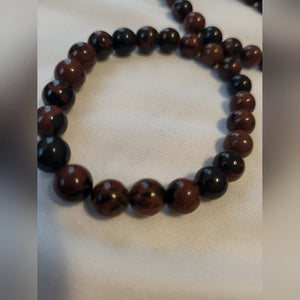 1 MAHOGANY OBSIDIAN Crystal Bracelet