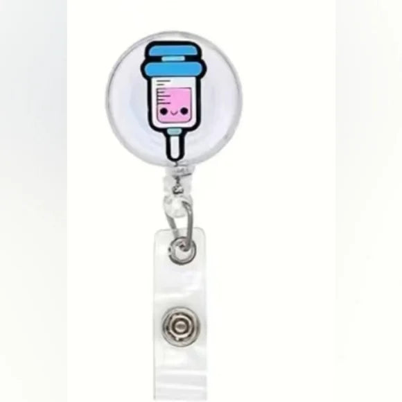 Nurse Retractable Badge Reel Holder