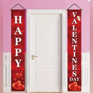Valentine's Day Indoor Outdoor Decoration Banners