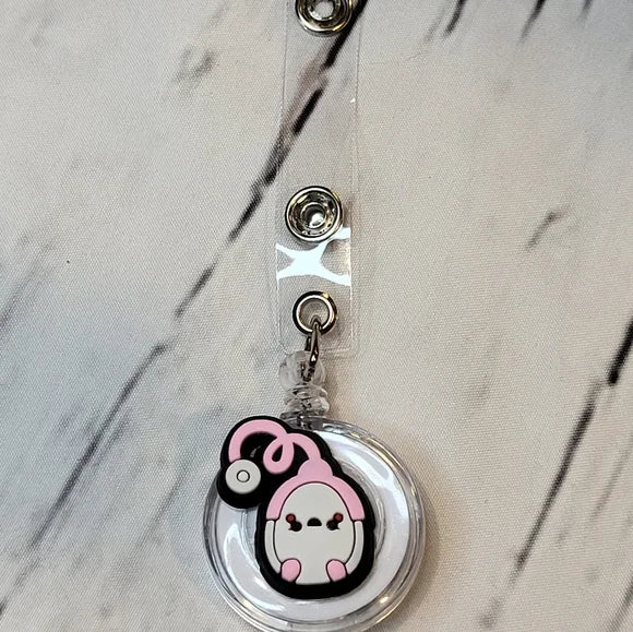Nurse Retractable Badge Reel Holder