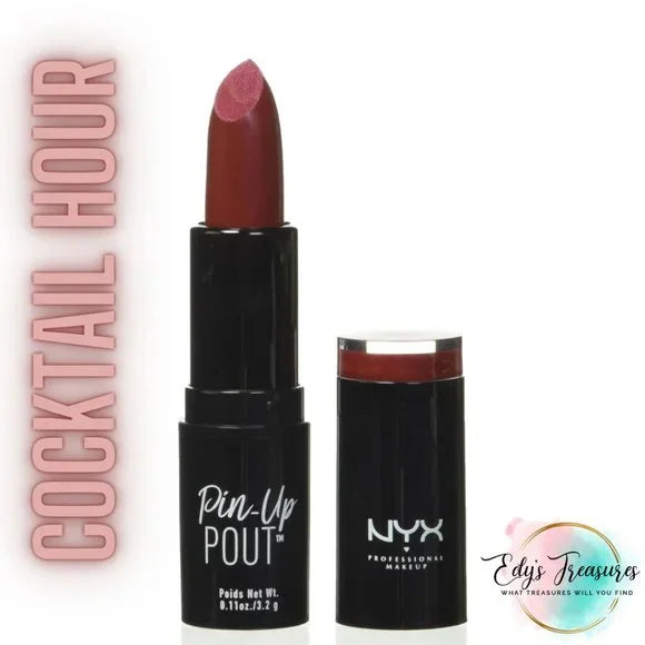 NYX Professional Makeup Pin Up Pout Lipstick (Cocktail Hour)