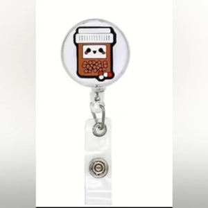 Nurse Retractable Badge Reel Holder