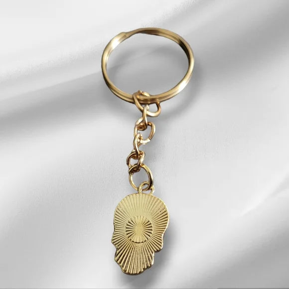 Day of the Dead Sugar Skull Keychain