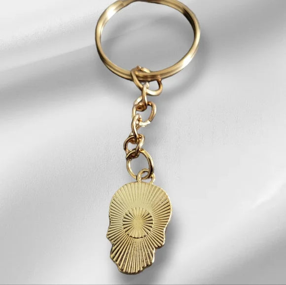 Day of the Dead Sugar Skull Keychain