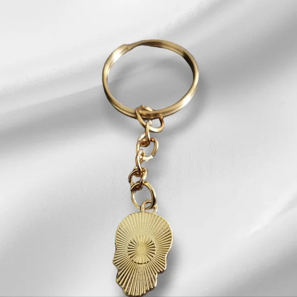 Day of the Dead Sugar Skull Keychain