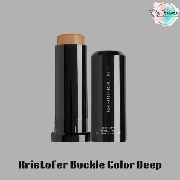 Kristofer Buckle Triplicity Perfecting Foundation Stick - DEEP