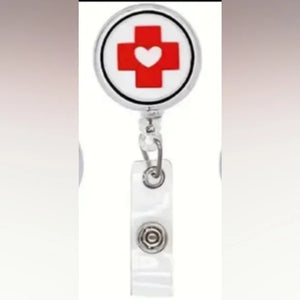 Nurse Retractable Badge Reel Holder