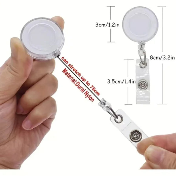 Nurse Retractable Badge Reel Holder