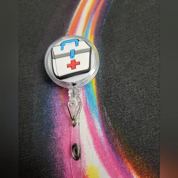 Nurse Retractable Badge Reel Holder