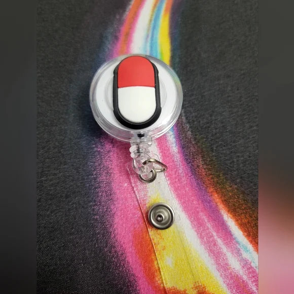 Nurse Retractable Badge Reel Holder