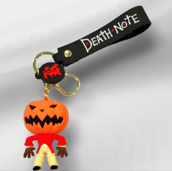 Pumpkin Man Nightmare Before Christmas Death Note Keychain