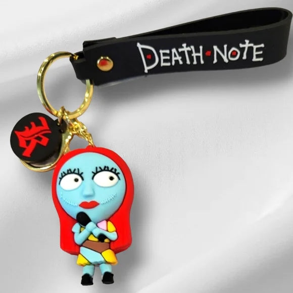 Sally From Nightmare Before Christmas Death Note Keychain