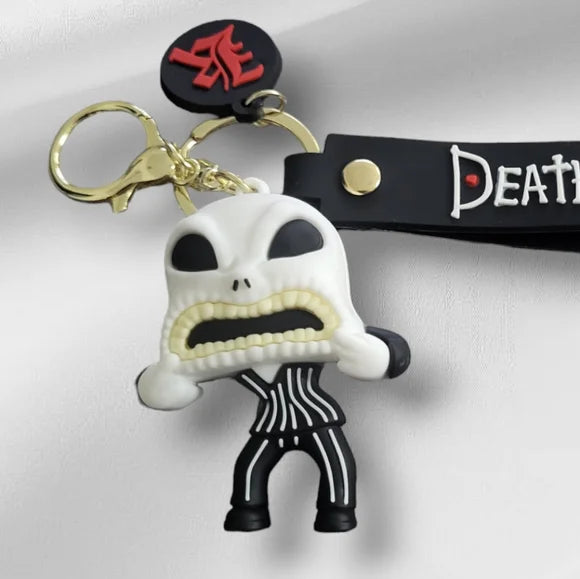 Jack From Nightmare Before Christmas Death Note Keychain Or Bag Charm