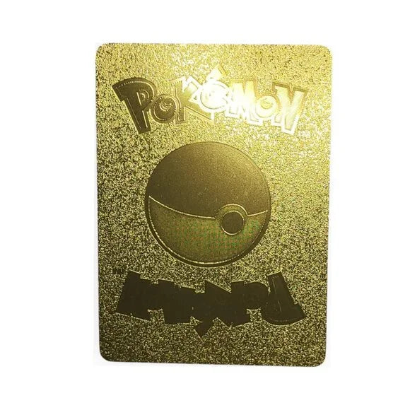 Gold Foil Charmander, Bulbasaur & Squirtle GX Gold Pokémon Card