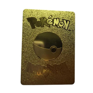 Gold Foil Pikachu Pokémon Card