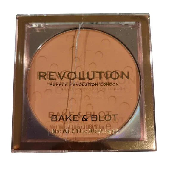 Revolution Makeup London Bake & Blot Powder – Peach