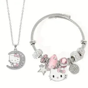 Rose Bear & Hello Kitty Bundle