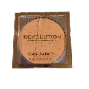 Revolution Makeup London Bake & Blot Powder – Peach