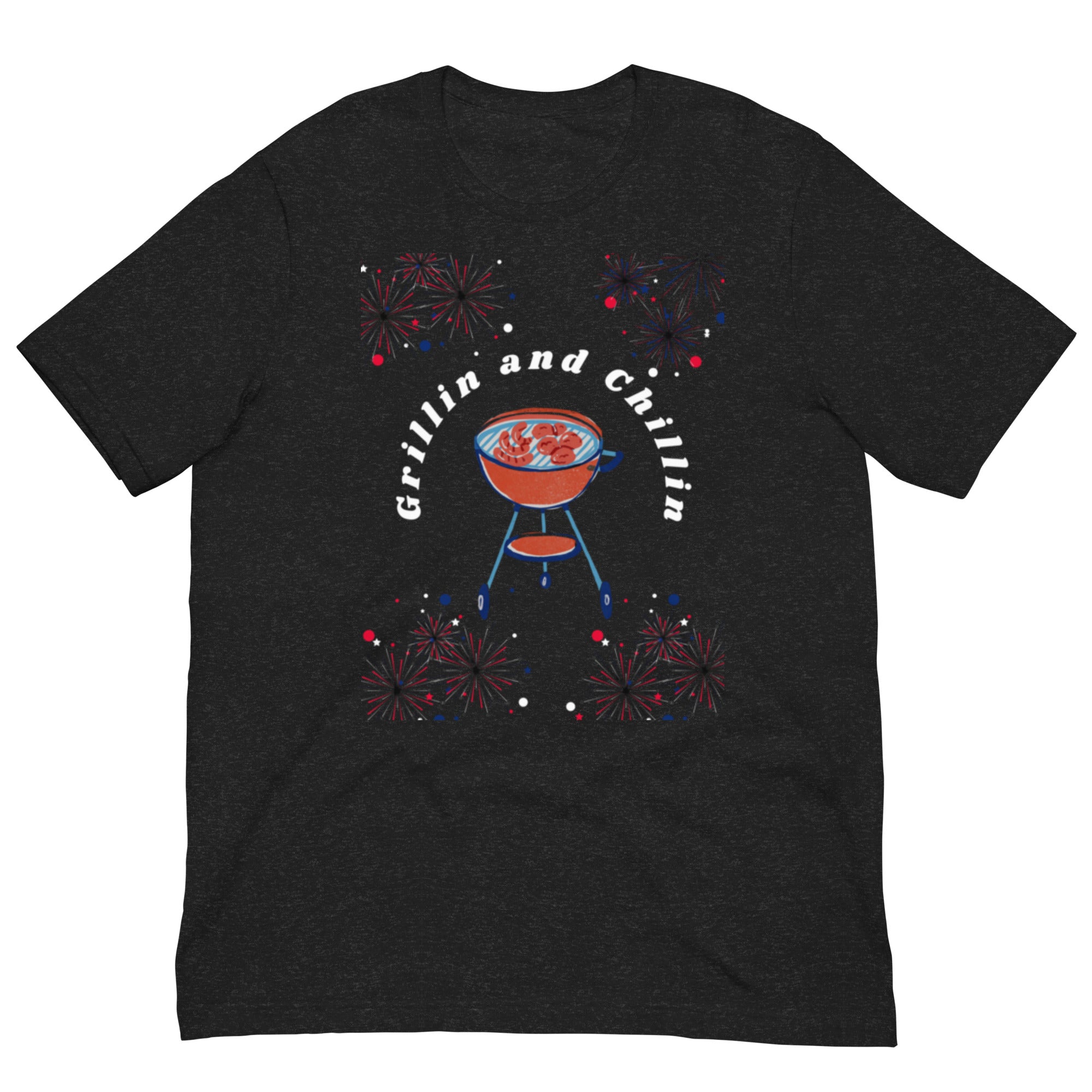 Get ready this 4th with our Grillen and Chilin T-shirt  Unisex t-shirt