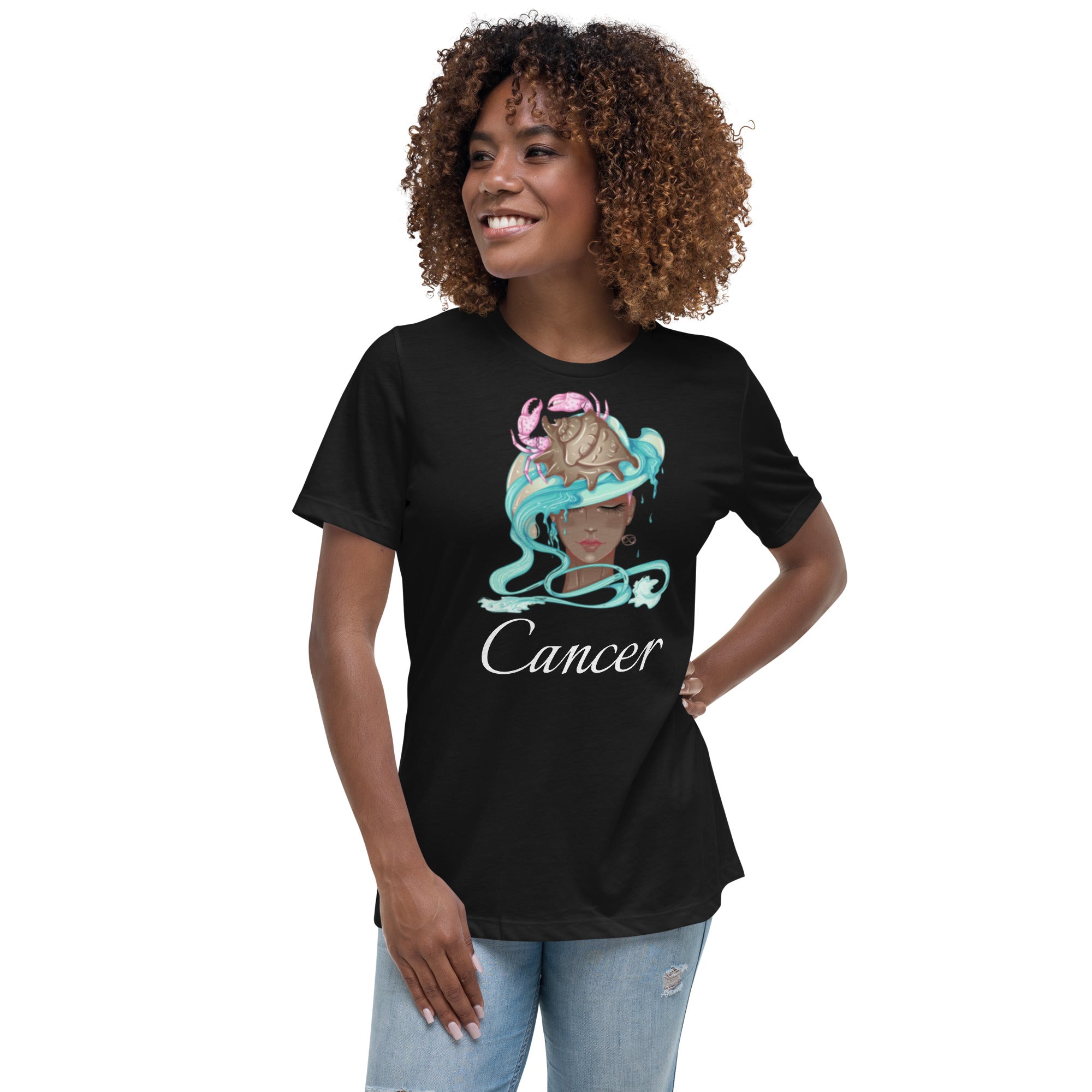 Women Cancer Zodiac T-Shirt