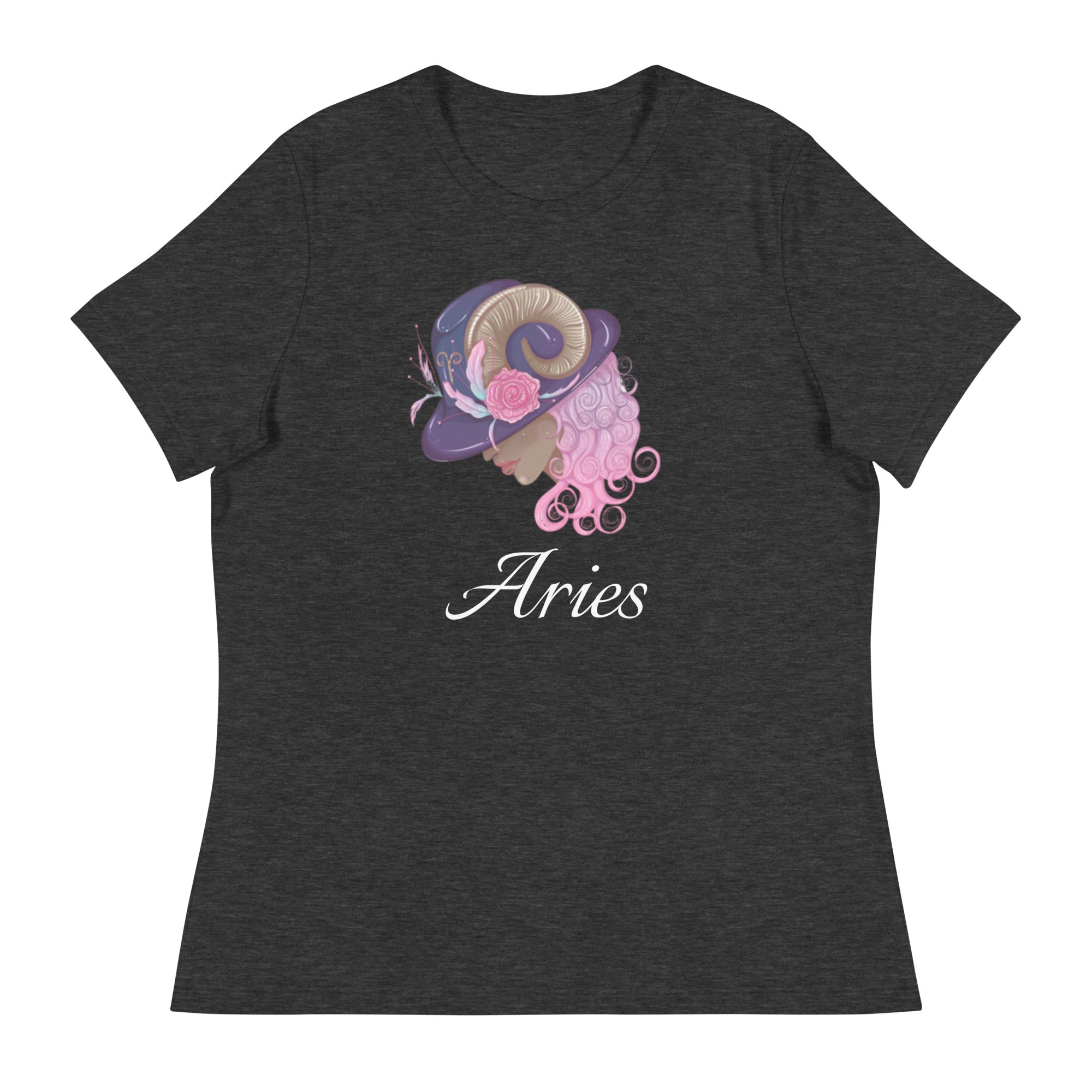 Women Aries Zodiac T-Shirt