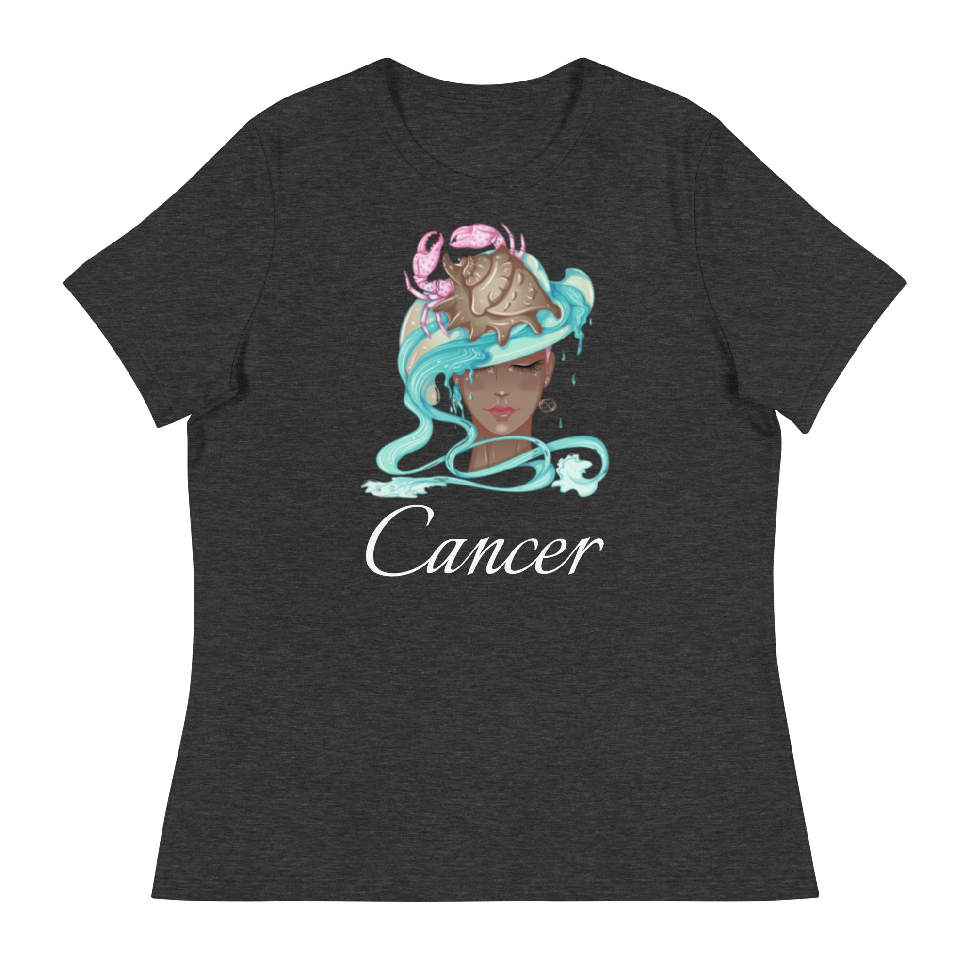 Women Cancer Zodiac T-Shirt