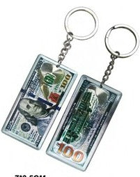 100 dollar Mini KeyChain - Edy's Treasures