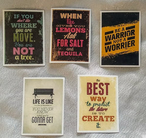 Positive Inspirational Quote Stickers - Edy's Treasures