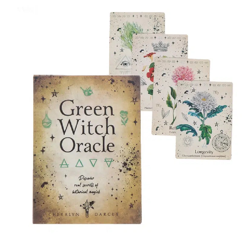 Green Witch Oracle Tarot Cards