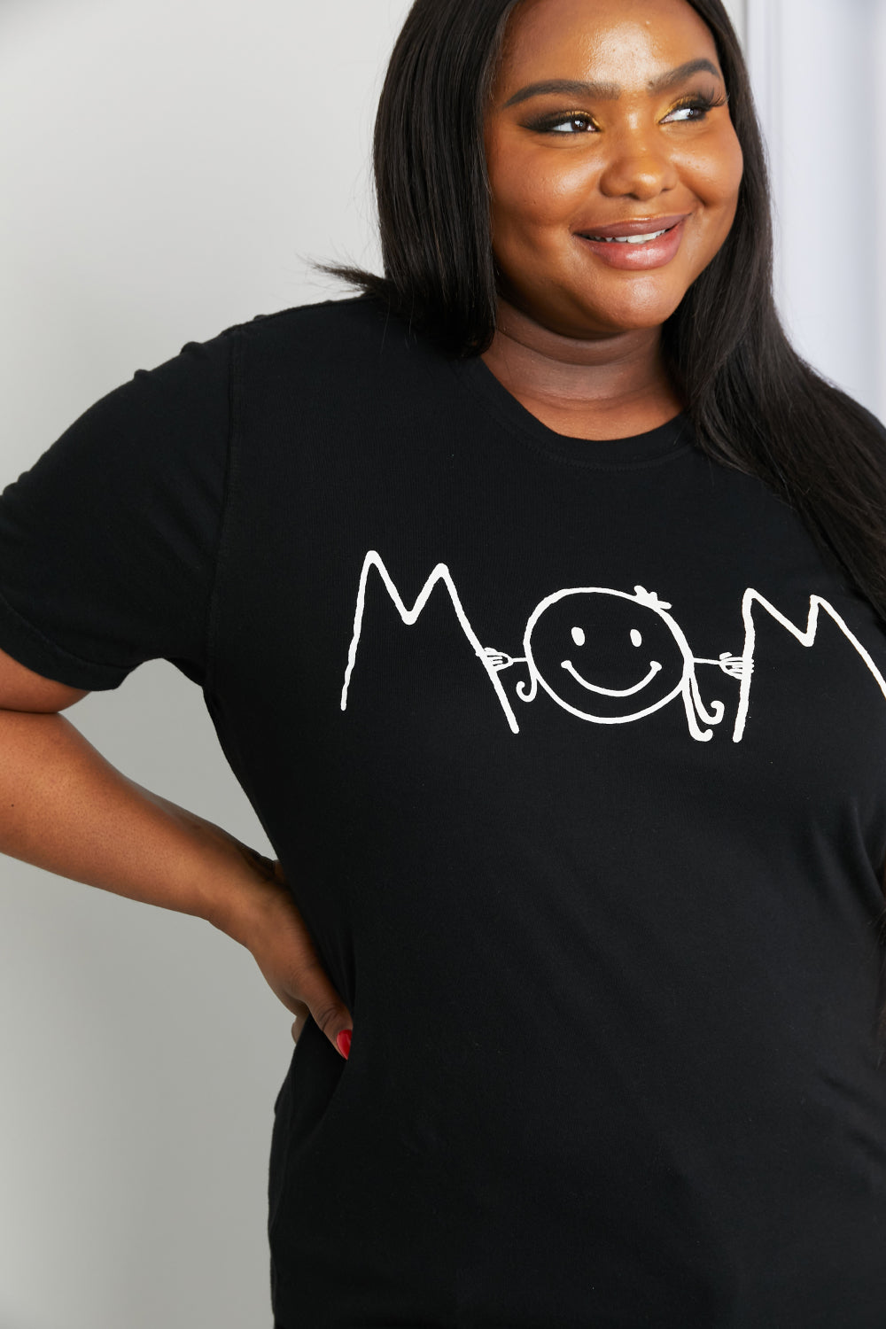 Smiley Face Graphic Tee
