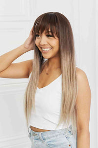 Long Straight Synthetic Wigs 26''