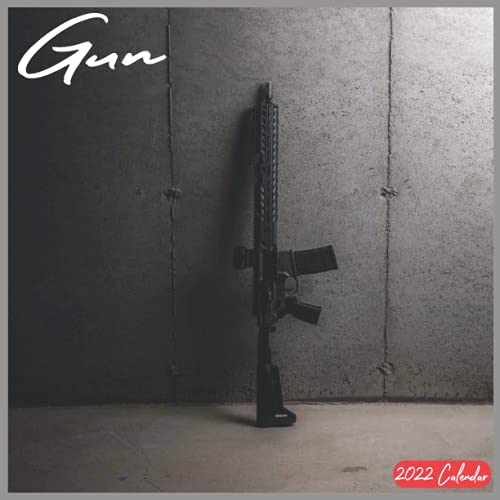 Gun Calendar 2022: Official Gun Calendar 2022 16 Months Paperback - Edy's Treasures