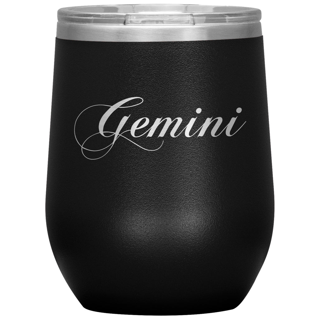 Gemini Zodiac Wine Tumbler - Edy's Treasures