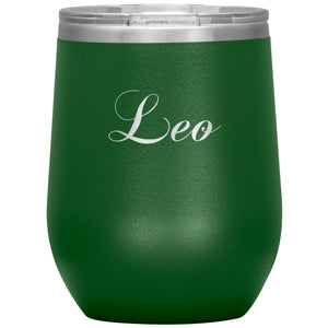 Leo Zodiac Wine Tumbler - Edy's Treasures