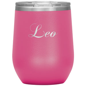 Leo Zodiac Wine Tumbler - Edy's Treasures