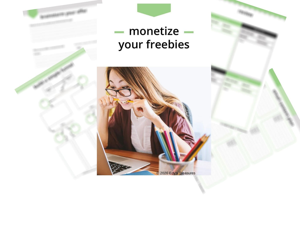 Monetize your freebies worksheets - Edy's Treasures