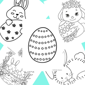 Easter Spring Coloring Book - Edy's Treasures