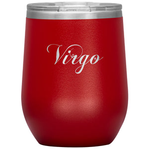 Virgo Zodiac Wine Tumbler - Edy's Treasures