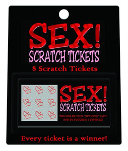 Sex! Scratch Tickets - Edy's Treasures