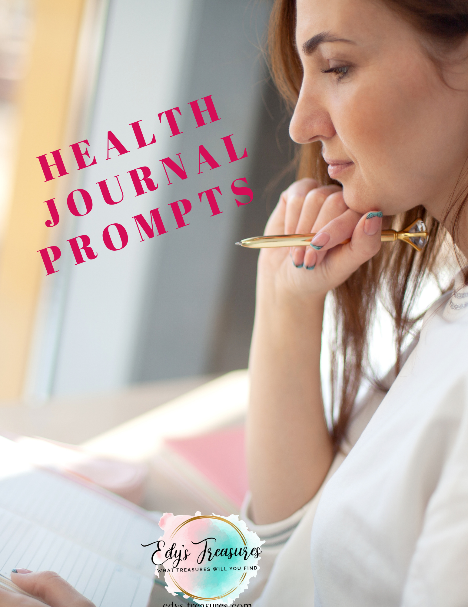 Healthy at Home Journaling Prompts - Edy's Treasures
