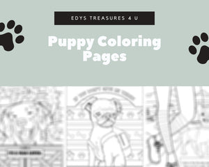 10 Unique Precocious Pups Coloring Pages, Great For Kids And Adults - Edy's Treasures